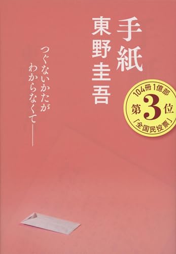 東野圭吾『手紙』文春文庫・2006年10月6日発売(文春文庫史上最速ミリオン・累計200万部超)