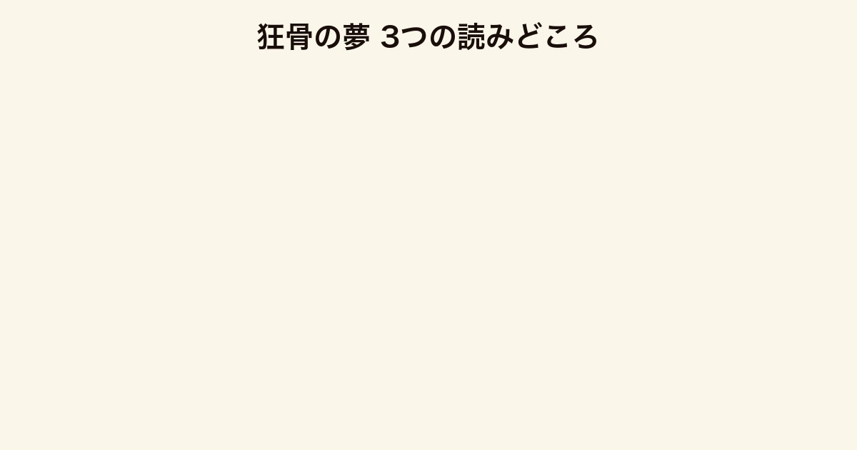 狂骨の夢 3つの読みどころ（多重構造・妖怪モチーフ・哲学的深み）