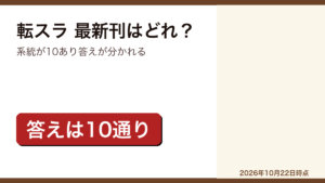 転スラの最新刊を系統別にまとめた記事のアイキャッチ画像